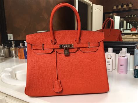 Hermes Birkin inspired bag